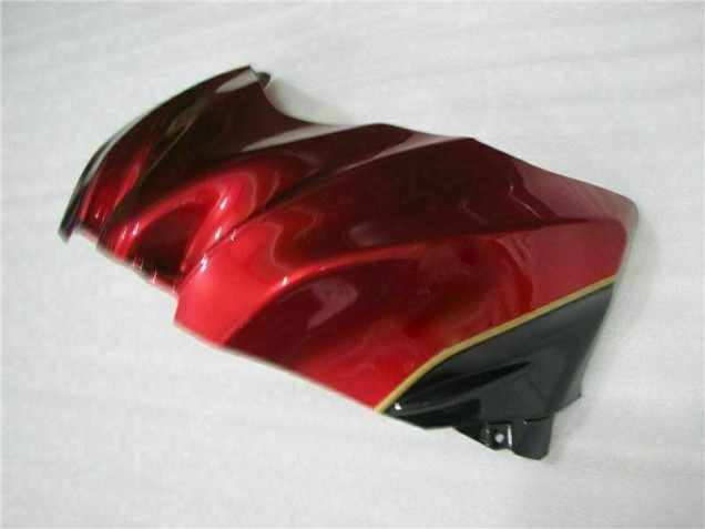 Vermelho Chama Preto Carenagem Suzuki GSXR 1000 K9 2009-2016 Vermelho Chama Preto Carenagem Suzuki GSXR 1000 K9 2009-2016