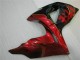 Vermelho Chama Preto Carenagem Suzuki GSXR 1000 K9 2009-2016 Vermelho Chama Preto Carenagem Suzuki GSXR 1000 K9 2009-2016