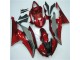 Vermelho Cinzento Carenagem Yamaha R6 2008-2016 Vermelho Cinzento Carenagem Yamaha R6 2008-2016