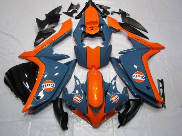 Vermelho Gulf Carenagem Yamaha R1 2007-2008 Vermelho Gulf Carenagem Yamaha R1 2007-2008