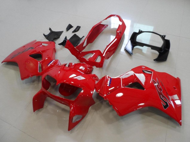 Vermelho Kit Carenagem Honda VFR 800 1998-2001