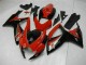 Vermelho Kit Carenagem Suzuki GSXR 600 / 750 K6 2006-2007 Vermelho Kit Carenagem Suzuki GSXR 600 / 750 K6 2006-2007