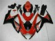 Vermelho Kit Carenagem Suzuki GSXR 600 / 750 K6 2006-2007 Vermelho Kit Carenagem Suzuki GSXR 600 / 750 K6 2006-2007