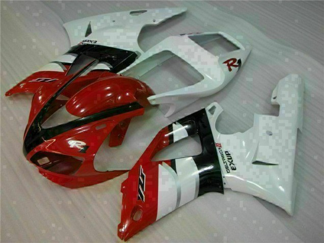 Vermelho Kit Carenagem Yamaha R1 2000-2001 Vermelho Kit Carenagem Yamaha R1 2000-2001