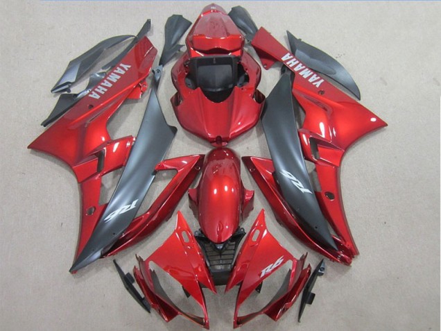 Vermelho Kit Completo Carenagem Yamaha R6 2006-2007 Vermelho Kit Completo Carenagem Yamaha R6 2006-2007