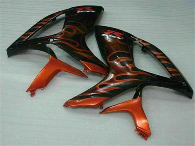 Vermelho Kits Carenagem Suzuki GSXR 600 / 750 K6 2006-2007 Vermelho Kits Carenagem Suzuki GSXR 600 / 750 K6 2006-2007
