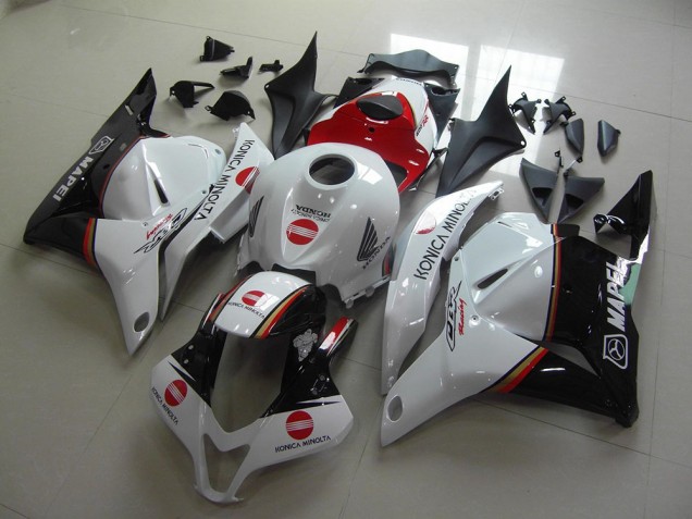 Vermelho Konica Carenagem Honda CBR 600RR 2009-2012 Vermelho Konica Carenagem Honda CBR 600RR 2009-2012