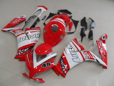 Vermelho Liverpool 45 Carenagem Honda CBR 1000RR 2012-2016