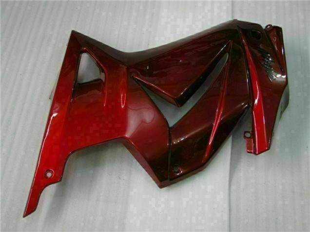 Vermelho Ninja Carenagem Kawasaki EX250 2008-2012 Vermelho Ninja Carenagem Kawasaki EX250 2008-2012