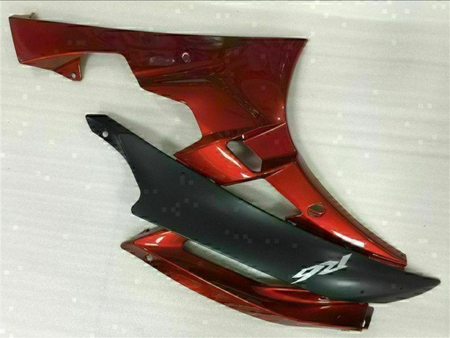 Vermelho Plástico Yamaha R6 2006-2007 Vermelho Plástico Yamaha R6 2006-2007