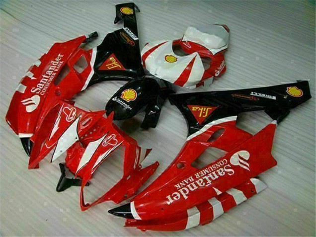 Vermelho Plásticos Yamaha R6 2006-2007 Vermelho Plásticos Yamaha R6 2006-2007