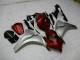 Vermelho Prata Abs Plástico Honda CBR 1000RR 2008-2011 Vermelho Prata Abs Plástico Honda CBR 1000RR 2008-2011