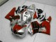 Vermelho Prata Carenagem Honda CBR 600RR 2013-2021 Vermelho Prata Carenagem Honda CBR 600RR 2013-2021