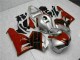 Vermelho Prata Carenagem Honda CBR 600RR 2013-2021 Vermelho Prata Carenagem Honda CBR 600RR 2013-2021