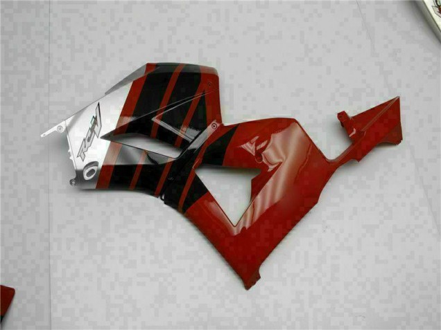 Vermelho Prata Carenagem Honda CBR 600RR 2013-2021 Vermelho Prata Carenagem Honda CBR 600RR 2013-2021