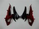 Vermelho Prata Carenagem Suzuki GSXR 600 / 750 K6 2006-2007 Vermelho Prata Carenagem Suzuki GSXR 600 / 750 K6 2006-2007