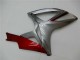 Vermelho Prata Carenagem Suzuki GSXR 600 / 750 K6 2006-2007 Vermelho Prata Carenagem Suzuki GSXR 600 / 750 K6 2006-2007