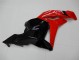 Vermelho Preto Abs Carenagem Honda CBR 600RR 2009-2012 Vermelho Preto Abs Carenagem Honda CBR 600RR 2009-2012
