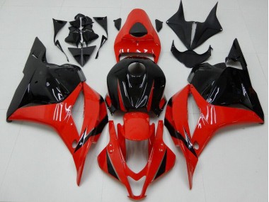 Vermelho Preto Abs Carenagem Honda CBR 600RR 2009-2012