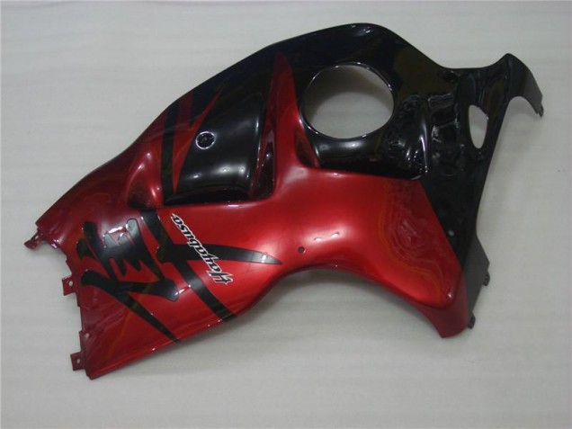 Vermelho Preto Abs Carenagem Suzuki GSXR 1300 Hayabusa 1996-2007