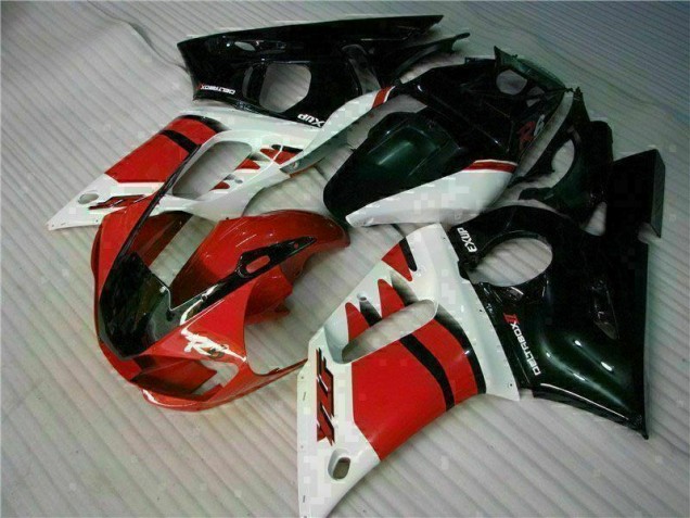 Vermelho Preto Abs Kit Carenagem & Plásticos Yamaha R6 1998-2002 Vermelho Preto Abs Kit Carenagem & Plásticos Yamaha R6 1998-2002