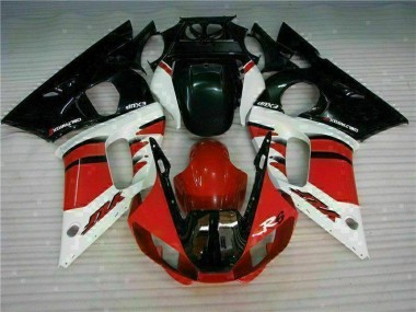 Vermelho Preto Abs Kit Carenagem & Plásticos Yamaha R6 1998-2002
