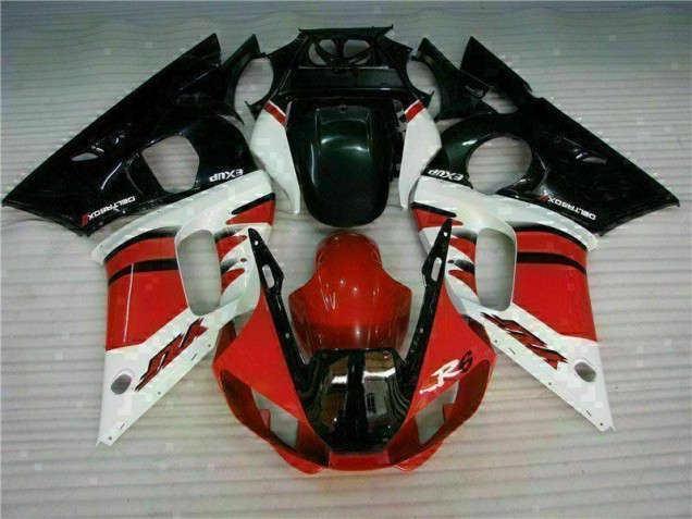 Vermelho Preto Abs Kit Carenagem & Plásticos Yamaha R6 1998-2002 Vermelho Preto Abs Kit Carenagem & Plásticos Yamaha R6 1998-2002