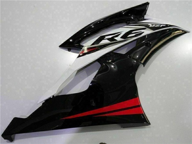 Vermelho Preto Abs Kit Carenagem & Plásticos Yamaha R6 2008-2016 Vermelho Preto Abs Kit Carenagem & Plásticos Yamaha R6 2008-2016