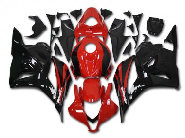 Vermelho Preto Abs Kit Completos Carenagem Honda CBR 600RR 2009-2012