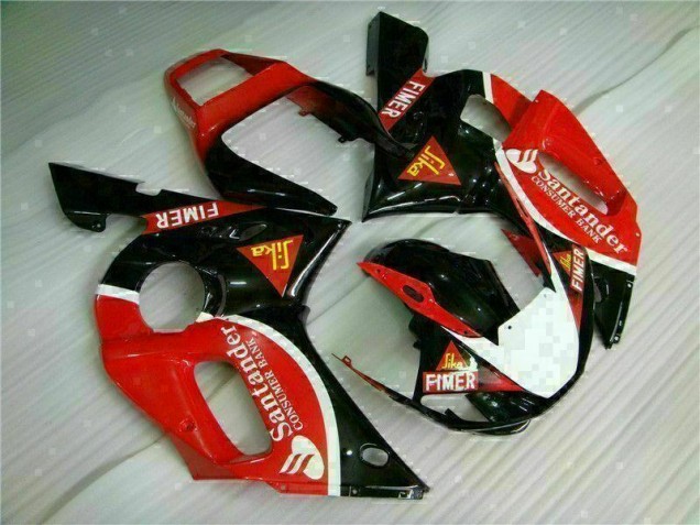 Vermelho Preto Abs Kits Completos Carenagem Yamaha R6 1998-2002 Vermelho Preto Abs Kits Completos Carenagem Yamaha R6 1998-2002