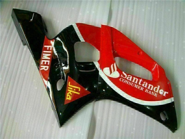 Vermelho Preto Abs Kits Completos Carenagem Yamaha R6 1998-2002 Vermelho Preto Abs Kits Completos Carenagem Yamaha R6 1998-2002