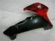 Vermelho Preto Abs Plástico Honda CBR 600RR 2003-2004 Vermelho Preto Abs Plástico Honda CBR 600RR 2003-2004