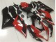 Vermelho Preto Abs Plásticos Suzuki GSXR 1000 K5 2005-2006 Vermelho Preto Abs Plásticos Suzuki GSXR 1000 K5 2005-2006