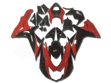 Vermelho Preto Abs Plásticos Suzuki GSXR 600 / 750 K11 2011-2021