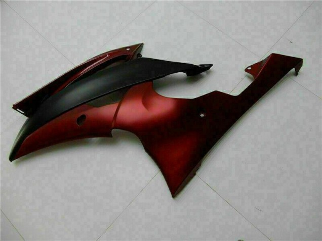 Vermelho Preto Abs Plásticos Yamaha R6 2008-2016 Vermelho Preto Abs Plásticos Yamaha R6 2008-2016