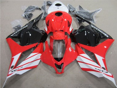 Vermelho Preto Branco Abs Plástico Honda CBR 600RR 2009-2012