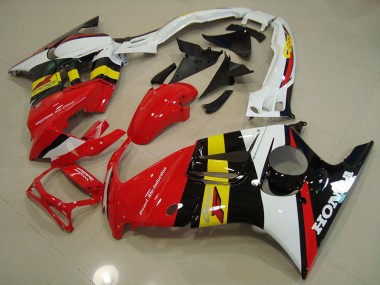 Vermelho Preto Branco Amarelo Carenagem Honda CBR 600 F3 1995-1998