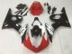 Vermelho Preto Branco Carenagem Yamaha R6 2003-2005 Vermelho Preto Branco Carenagem Yamaha R6 2003-2005