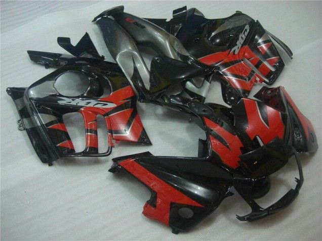 Vermelho Preto Carenagem Honda CBR 600 F3 1995-1998 Vermelho Preto Carenagem Honda CBR 600 F3 1995-1998