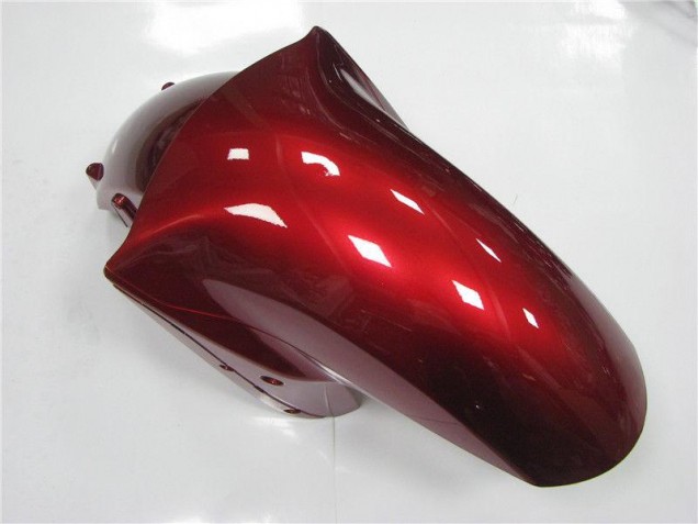 Vermelho Preto Carenagem Kawasaki ZX14R ZZR 1400 2006-2011 Vermelho Preto Carenagem Kawasaki ZX14R ZZR 1400 2006-2011