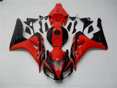 Vermelho Preto Carenagem & Plástico Honda CBR 1000RR 2006-2007