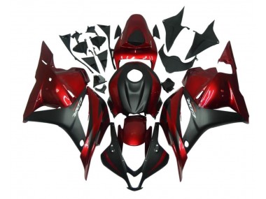 Vermelho Preto Carenagem & Plástico Honda CBR 600RR 2009-2012