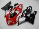 Vermelho Preto Carenagem Suzuki GSXR 600 / 750 K4 2004-2005 Vermelho Preto Carenagem Suzuki GSXR 600 / 750 K4 2004-2005
