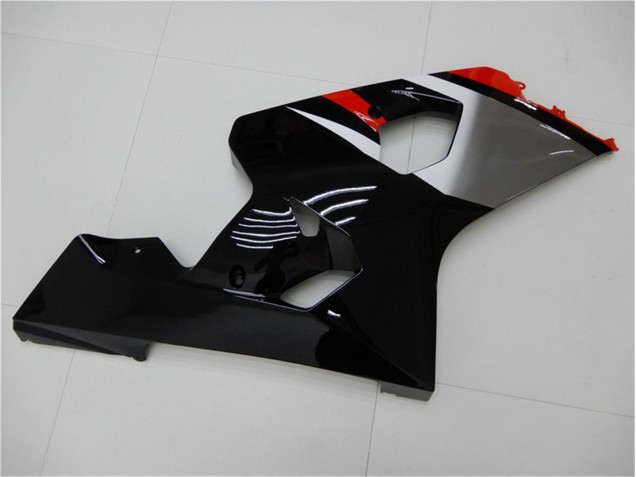 Vermelho Preto Carenagem Suzuki GSXR 600 / 750 K4 2004-2005 Vermelho Preto Carenagem Suzuki GSXR 600 / 750 K4 2004-2005