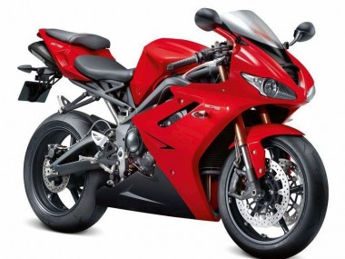 Vermelho Preto Carenagem Triumph Daytona 675 Triple 2006-2008