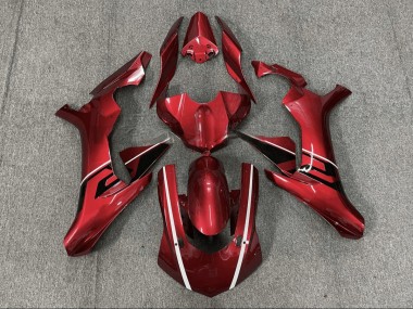 Vermelho Preto Carenagem Yamaha R1 2015-2019