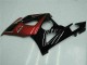 Vermelho Preto Carroçaria Suzuki GSXR 1000 K5 2005-2006 Vermelho Preto Carroçaria Suzuki GSXR 1000 K5 2005-2006