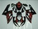 Vermelho Preto Carroçaria Suzuki GSXR 1000 K5 2005-2006 Vermelho Preto Carroçaria Suzuki GSXR 1000 K5 2005-2006