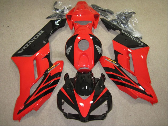 Vermelho Preto Fireblade Carenagem Honda CBR 1000RR 2004-2005 Vermelho Preto Fireblade Carenagem Honda CBR 1000RR 2004-2005