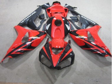 Vermelho Preto Fireblade Carenagem Honda CBR 1000RR 2006-2007